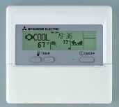 Wall-mounted wired remote controller